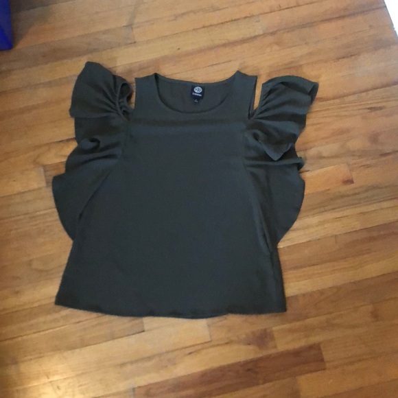 Bobeau olive green lightweight top - Picture 5 of 6